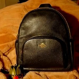 Coach backpack in black